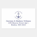 Search for anchor shaped stickers Navy blue and white