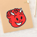 Search for devils head stickers Horns