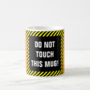 Search for warning mugs Black