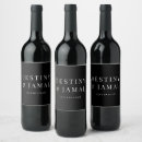 Search for black white wine labels Minimal