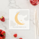 Search for moon and stars napkins Clouds
