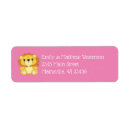 Search for circus return address labels Pink