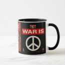 Search for war is peace mugs 1984