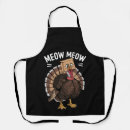 Search for thanksgiving cat aprons Turkey