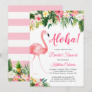 Search for aloha bridal shower invitations Pink