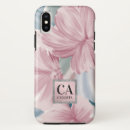 Search for glitter iphone x cases Monogram name initials