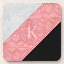 Search for grey and pink coasters Girly
