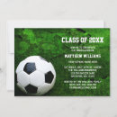 Search for soccer graduation invitations High school