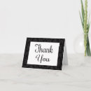 Search for grey damask thank you cards Black and grey