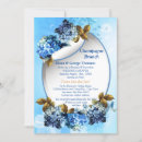 Search for shades of blue invitations Flowers
