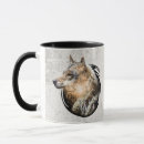Search for wolf design mugs Animals