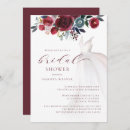 Search for maroon bridal shower invitations Burgundy