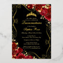 Search for 5x7 gold black butterfly invitations Tiara