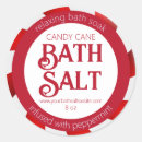 Search for peppermint candy stickers Red and white