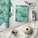 Search for amphibians wrapping paper Cute