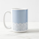 Search for blue lace mugs White