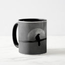 Search for black and white bird mugs Ravens
