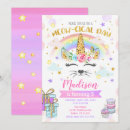 Search for caticorn birthday invitations Watercolor