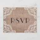 Search for burlap and lace invitations Fall