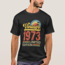 Search for 50 year old tshirts 1973