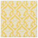 Search for yellow damask fabric Elegant