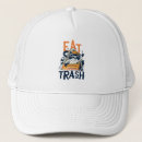 Search for trashed hats Racoon