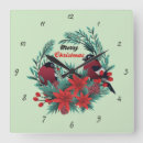 Search for christmas wreath clocks Merry