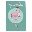 Search for christmas flamingo gift bags Winter