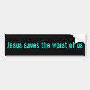 Search for saves bumper stickers Salvation