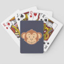Search for monkey face playing cards Primate