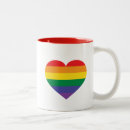 Search for not gay mugs Rainbow heart