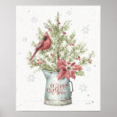 Search for farmhouse christmas posters Poinsettia