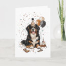 Search for bernese mountain dog birthday cards Puppy