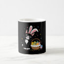 Search for cat and easter eggs mugs Bunny