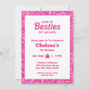 Search for doll birthday invitations Glitter
