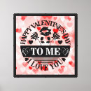 Search for valentines day canvas prints Celebration