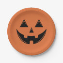 Search for jack o lanterns paper plates October