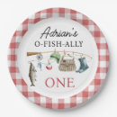 Search for fish birthday plates Fishing rod