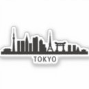 Search for japanese travel stickers Tokyo skyline