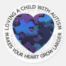Search for autism child stickers Support