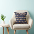 Search for orange and navy blue cushions Pattern