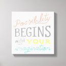 Search for beginnings canvas prints Inspirational