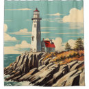 Search for lighthouse shower curtains Nautical
