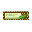 Search for girl twins return address labels Pea
