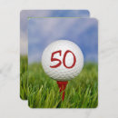 Search for golf 50th birthday invitations Party