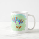 Search for flower design mugs Watercolor