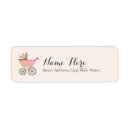 Search for pram return address labels Baby