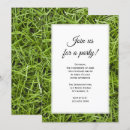 Search for lawn party invitations Green grass