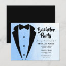 Search for black tie stag party invitations Tuxedo