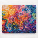 Search for rainbow swirl mouse mats Colourful